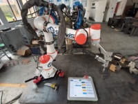 SteviS Mini 5-15 kg Beban Angkut 6-Axis Robot Industri Otomatis Lengan Motor Gearbox untuk Pengelasan Penanganan Palletizing Presisi Tinggi