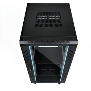 Armoire serveur sur pied de 19 pouces, modèle profond, 1640*600*800mm, 1,6m, en acier SPCC avec porte en verre trempé revêtu, en stock. - Product Image 2