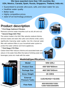 ระบบกรองน้ำแบบ Reverse Osmosis รุ่น High Flow 800G  แบบไม่ใช้ถังเก็บน้ำ  ทำความสะอาดตัวเองได้ เป็นมิตรกับสิ่งแวดล้อม สำหรับใช้ในครัวเรือนและเชิงพาณิชย์ 800 GPD - Product Image 6