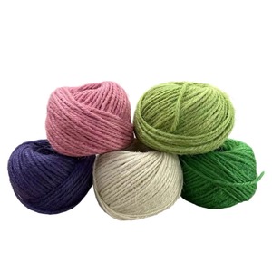 Corde écologique à trois brins de 2mm Cordon de <span class=keywords><strong>chanvre</strong></span> coloré <span class=keywords><strong>Ficelle</strong></span> tressée Corde de <span class=keywords><strong>chanvre</strong></span> naturel Corde en fibre de jute - Product Image 5