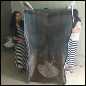 Isp 1000kg vendita calda sacchetti in fibra ventilato legna da ardere stoccaggio rifiuti riciclabile Jumbo Bag 30 completamente aperto per <span class=keywords><strong>grande</strong></span> stoccaggio alla rinfusa - Product Image 3