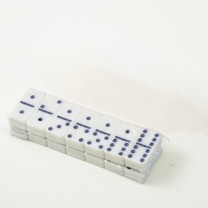 Portable Eco-friendly CZFIT Brand Mini Plastic Domino Game Set 28 Pieces Travel Board Game for Indoor Outdoor <b>Entertainment</b> - Product Image 3