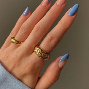 <b>Thick</b> Waterproof PVD Plated <b>Rings</b> Jewelry Unique Design Stainless Steel <b>Ring</b> for Women - Product Image 5