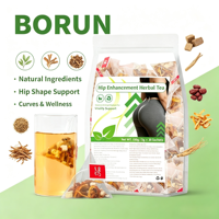 OEM ODM Thé aux fleurs embellissant les hanches 150g 5x30 sachets par sachet pour lifter, agrandir les hanches et améliorer la capacité sexuelle, à préparer avec de l'eau chaude ou froide