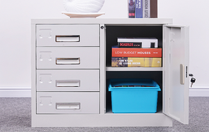 <span class=keywords><strong>Classeur</strong></span> avec serrure, tiroir, petit ménage trop armoire de rangement - Product Image 2