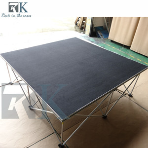 Wedding Design Mobile Detachable 4x4ft Stage Platform Aluminum Portable Quick Stage For Event - Product Image 4