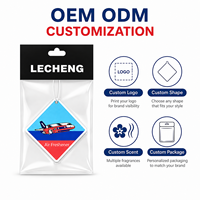 Diffuseur de parfum pour voiture en papier de luxe avec logo personnalisé, toutes les senteurs, éclairage d'ambiance, parfum longue durée, aucune électricité requise