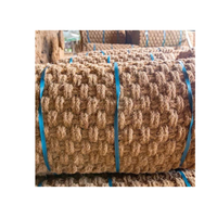 Rouleau de tapis en fibre de coco de grande taille pour l'extérieur, tapis en fibre de coco pour le pavage des routes - Tapis en fibre de coco 100% naturel pour l'aménagement paysager en extérieur