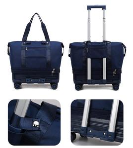 ハンフェイジ 多目的省スペースダッフルバッグ キャスター付き一泊旅行バッグ - Product Image 6