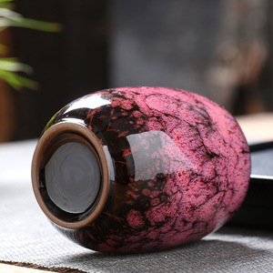 Taza de Cerámica de 170 ml para Degustación de Té, Taza Japonesa con Esmalte Tenmoku, Juego de Té, Taza de Té, Caja de Regalo, Recuerdo - Product Image 4