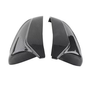 ฝาครอบกระจกมองหลัง Tesla Model 3 รูปทรงแตร ทำจาก ABS คาร์บอนไฟเบอร์ สีดำเงา ปี 2017-2023 ของแท้ OEM 109229001D 109229201D - Product Image 4