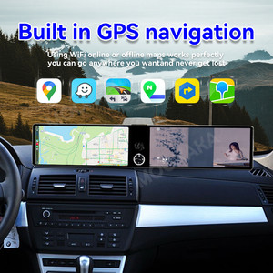 Mookaka kép 12.3 inch <span class=keywords><strong>Android</strong></span> 14 màn hình cảm ứng cho BMW X3 2005 2010 Carplay 360 GPS Carplay Navigation đa phương tiện Video Player - Product Image 6