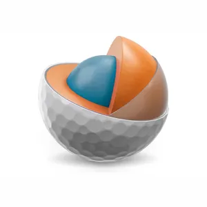 定制标志制造聚氨酯智能高尔夫球批发长距离散装4件来样定做