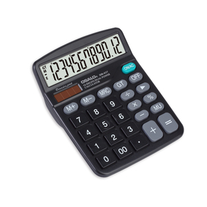 OS-837 giá rẻ 12-chữ số điện tử máy tính năng lượng mặt trời cung cấp điện kép chức năng tiêu chuẩn máy tính để bàn máy tính - Product Image 2