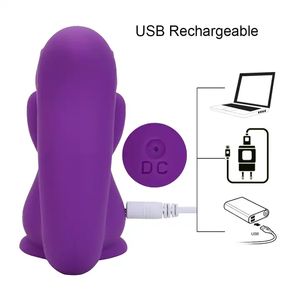 Succiona doress De Clitoris Tier förmiger Vibrador De Juguet Del Sex Par El G-Punkt Klitoris Sauger Vibrator Oralsex Simulator - Product Image 6