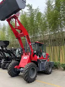 China Wolf Loader Garden 2.7Tons Loading Capacity Farming Machinery WL928 Front Loader With Bucket For Sale
