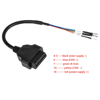 Lanlin Elektronische Kraftstoffeinspritzung Motorrad-Jumper OBD2-Adapterkabel für verschiedene ECU-Modi – 1 Jahr Garantie