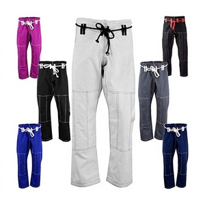 Jiu Jitsu MMA กางเกงคาราเต้ใส่ได้ทั้งชายและหญิงแบบบราซิลกางเกงต่อสู้ทนทานกางเกงกิโมโนสำหรับฝึกซ้อม - Product Image 1