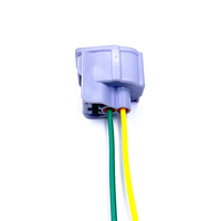 Arnés de cables de conector hembra EV6 de 2 pines para inyectores diésel bomba de combustible 6189-0611
