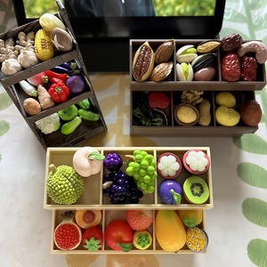 Xicheng casa de muñecas Mini simulación <span class=keywords><strong>supermercado</strong></span> gabinete almacenamiento estante de exhibición miniatura soporte de flores muebles modelo O - Product Image 4