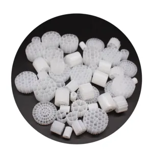 HDPE K1 K3 K5生物芯片Mbbr介质塑料生物过滤介质Mbbr污水处理厂