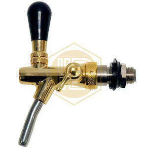 Rubinetto standard in oro con compensatore. - Product Image 2