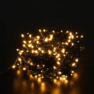 מסיבת חג גן חג המולד חיצוני אורות קישוט led מחרוזת פיית אור עמיד למים עבור גן חג עץ דקור