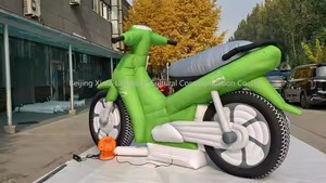 Modèle de moto gonflable en PVC personnalisé, léger et facile à installer, pour les événements ludiques pour enfants et la publicité XFIN-007 Inflatabl - Product Image 6