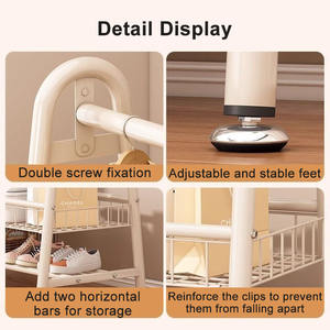 Carrito <span class=keywords><strong>de</strong></span> Salón Especial, Multifuncional, con 4 Ruedas, Móvil, para Peluquerí<span class=keywords><strong>a</strong></span>, Estante para Herramientas <span class=keywords><strong>de</strong></span> Uñas, Comercial, para Dormitorio, Almacén, Escuela - Product Image 5