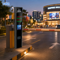 Caméra de reconnaissance de plaques d'immatriculation AI ANPR 5MP LPR, précision 99,9 %, affichage LED 2 lignes, pour stationnement intelligent, fournisseur en gros Cloud