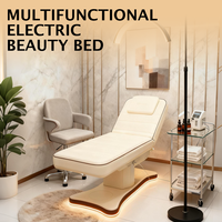 Tables de lit chiropratiques de physiothérapie électrique réglables de salon Chaise de spa médicale Lit de massage avec contrôle des pieds