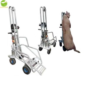 Rimorchio Autopropulso per Suini - Zincato a Caldo, Capacità 600kg, Forza di Traino 3.5T, Batteria a Lunga Autonomia, Pneumatici Silenziosi - Product Image 3