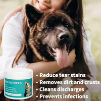 Lingettes pour les yeux Tail Park en gros, 100 % sans danger pour la consommation, avec des ingrédients naturels non toxiques, pour le nettoyage du visage sensible et les soins des larmes