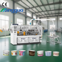 Machine à fabriquer des gobelets en papier entièrement automatique à grande vitesse MG-G800 avec une capacité de 2 à 16 oz