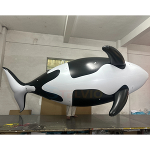 Decoración para Eventos con Temática Marina, Modelo Inflable de Orca, Ballena Asesina, <span class=keywords><strong>Grampus</strong></span>, Modelo Realista de Animal Marino de PVC, Globo - Product Image 4