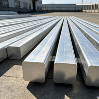 Barres en aluminium profilé pour fabricants, matériaux 6061 7046, barres de découpe longues en acier de qualité marine