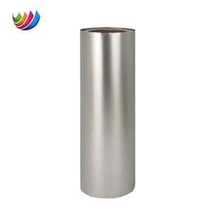 Película de Aluminio Metalizada Suave de Alto Brillo Personalizada de Fábrica, Película Metálica de Aluminio Laminada <span class=keywords><strong>BOPP</strong></span> Plateada/Dorada PET VMPET Colorida - Product Image 4