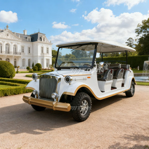 Nouvelle Arrivée 2026 – Voiture Électrique Vintage 6 Places Certifiée CE, Bus Touristique Classique pour Zones Touristiques, Événements et Mariages - Product Image 1