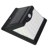 Lampe solaire d'autoroute de qualité supérieure lumière solaire murale extérieure moderne mur solaire Led lumière extérieure décorative avec mouvement