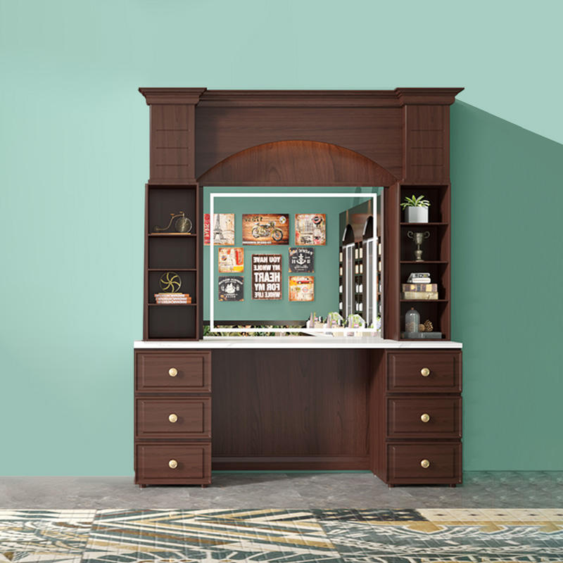 Mueble de espejo con espejo integrado.