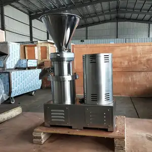 Máquina extrusora de manteiga de amendoim/máquina de moer manteiga de sementes de gergelim/máquina trituradora de tahine fabricada na China
