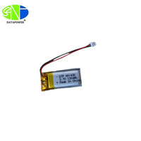 Kantong polimer 3.7V terkecil yang dapat diisi ulang baterai Lithium Ion 15mAh 20mAh 30mAh pilihan baterai Lipo