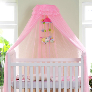 Bán Buôn Polyester <span class=keywords><strong>Canopy</strong></span> Dome Treo Bé Bassinet Bé Nôi Giường Muỗi <span class=keywords><strong>Net</strong></span> - Product Image 4