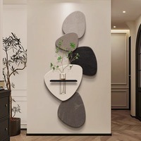 Plantes vertes hydroponiques grès suspendu peinture salon canapé fond mur Art décor à la maison peintures