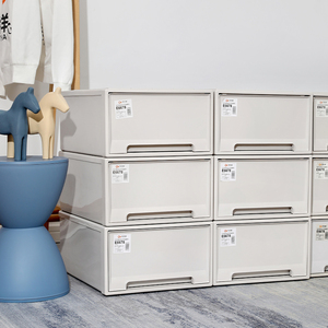 Chenyi Chất Lượng Cao Nhựa Đồ Lặt Vặt Lưu Trữ Container Lớn Nhựa Stackable Ngăn Kéo Hộ Gia Đình Quần Áo Lưu Trữ Bin & Hộp - Product Image 1