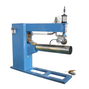 Galvanized Steel Ventilation Air Duct Welding Round Pipe Making Machine