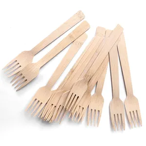 Bamboo Disposable Cutlery Knife Spoon Eco Friendly Bamboo Cutlery Set Bamboo Travel Cutlery Set