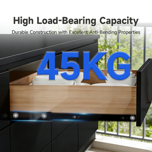 SH-ABC <strong>Drawer</strong> <strong>Slide</strong> Tool Box Telescopic Rail 3 Fold Full Extension Undermount <strong>Drawer</strong> <strong>Slide</strong> Furniture Accessories for Kitchen - Product Image 2