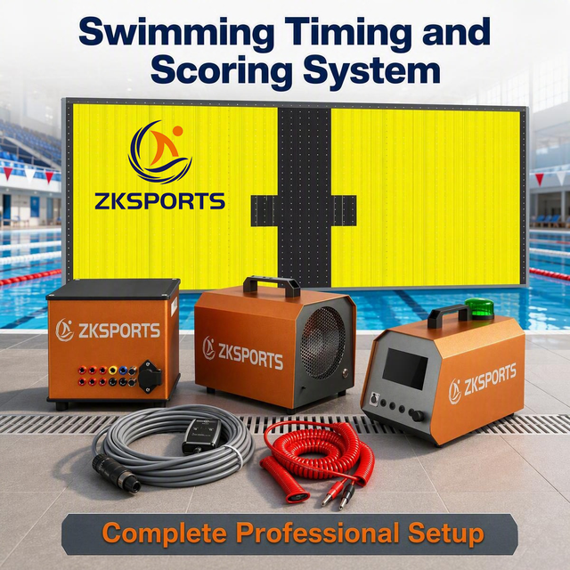 Comprehensive Swimming Timing System Swim Starter System Swimming Touch Pad for Olympic Pool