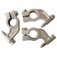 Butée de torsion en titane argenté à cannelures de 1-1/8 po avec 48 dents pour barre de torsion, accessoires pour voiture de sprint
